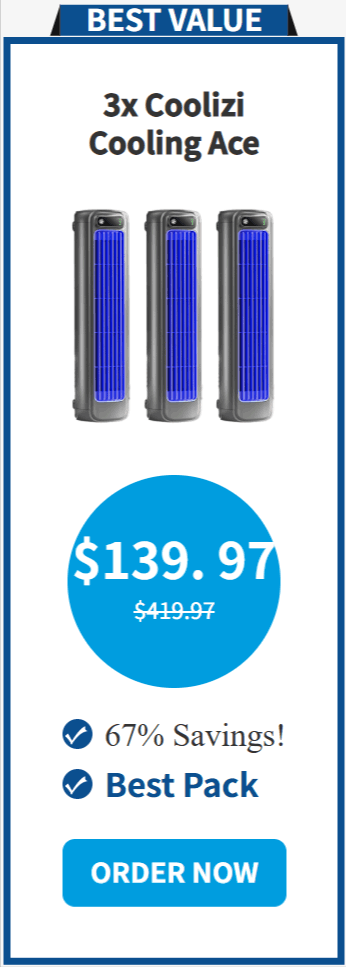 Coolizi Cooling Ace price 