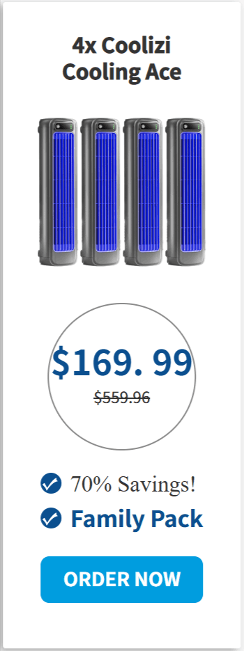 Coolizi Cooling Ace best offer price 